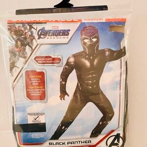 Marvel Black Panther Kids Halloween Costume size Medium